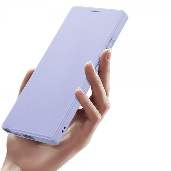 Dux Ducis Samsung Galaxy S24 Ultra Cover Skin X Pro Series Kickstand MagSafe Lilla