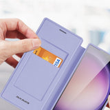 Dux Ducis Samsung Galaxy S24 Ultra Cover Skin X Pro Series Kickstand MagSafe Lilla