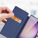Dux Ducis Samsung Galaxy S24 Ultra Cover Skin X Pro Series MagSafe Blå
