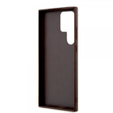 Guess Samsung Galaxy S24 Ultra Cover 4G Metal Logo Brun