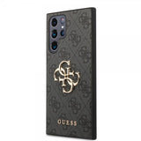 Guess Samsung Galaxy S24 Ultra Cover 4G Metal Logo Sort