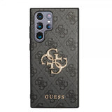 Guess Samsung Galaxy S24 Ultra Cover 4G Metal Logo Sort