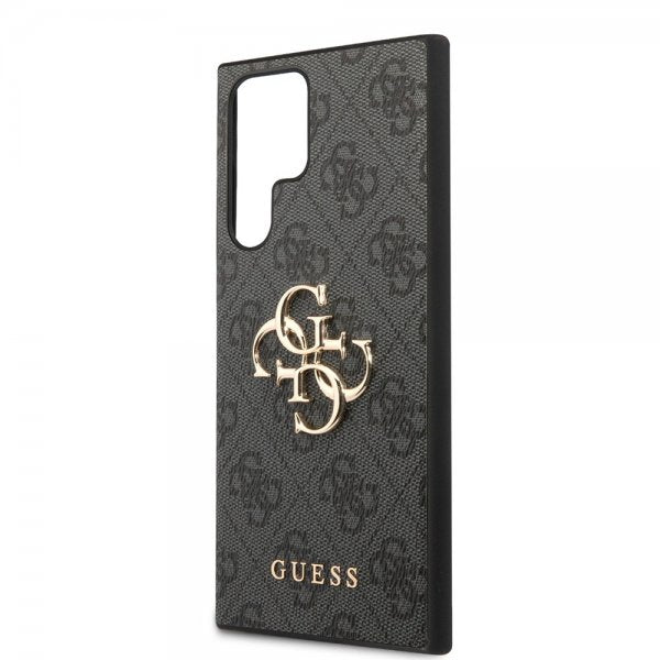 Guess Samsung Galaxy S24 Ultra Cover 4G Metal Logo Sort