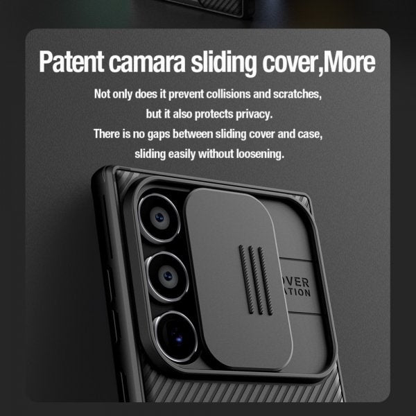 Nillkin Samsung Galaxy S24 Ultra Cover CamShield Pro Sort