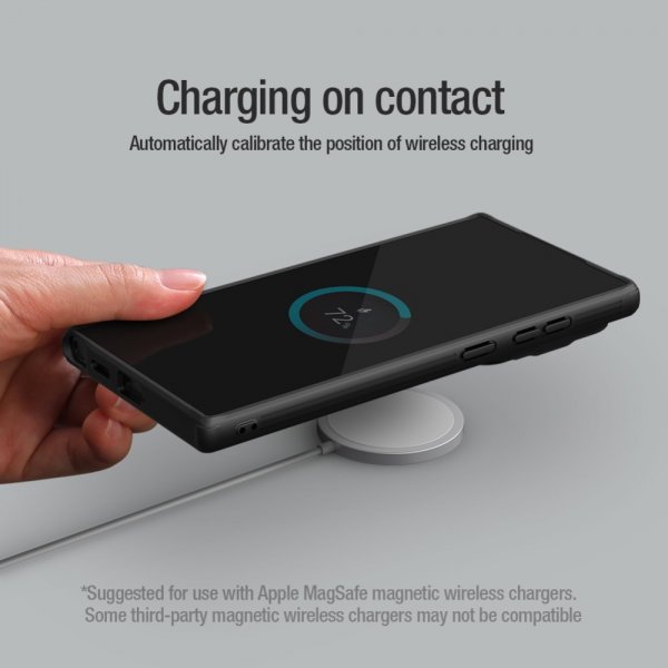Nillkin Samsung Galaxy S24 Ultra Cover CamShield Prop MagSafe Blå