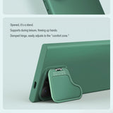 Nillkin Samsung Galaxy S24 Ultra Cover CamShield Silky Prop Blå