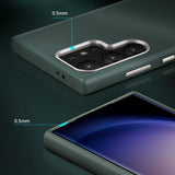 X-Level Samsung Galaxy S24 Ultra Cover Lædertekstur Grå