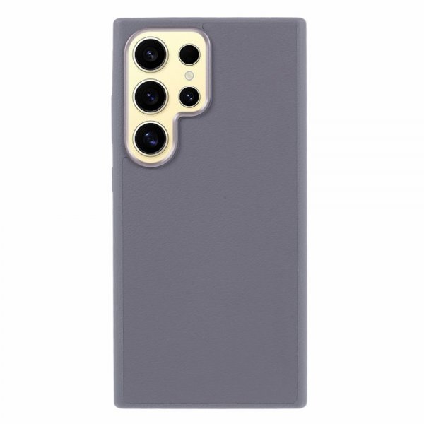 X-Level Samsung Galaxy S24 Ultra Cover Lædertekstur MagSafe Grå