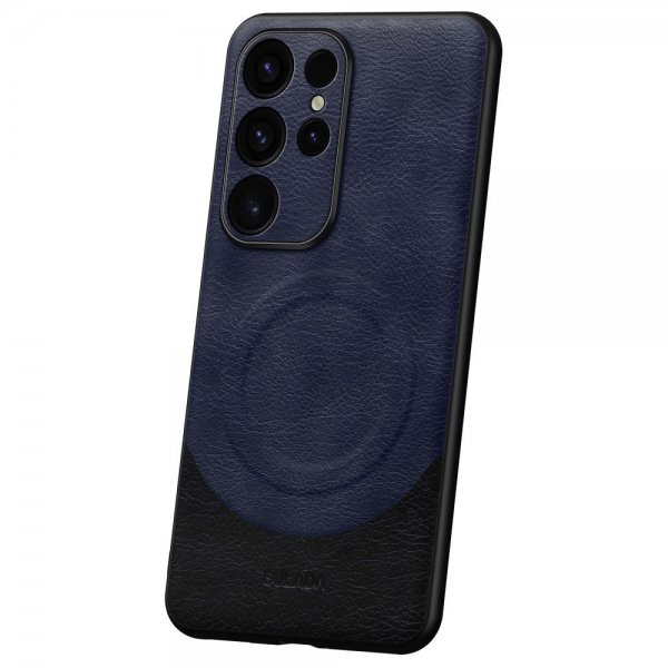 Sulada Samsung Galaxy S24 Ultra Cover Magnetic Series Blå