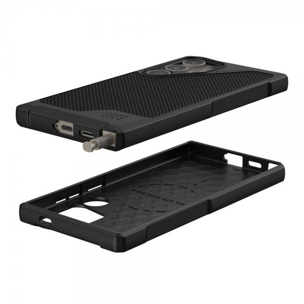 Urban Armor Gear (UAG) Samsung Galaxy S24 Ultra Cover Metropolis LT MagSafe Kevlar Sort