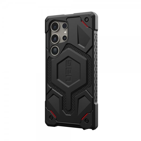 Urban Armor Gear (UAG) Samsung Galaxy S24 Ultra Cover Monarch Pro Kevlar MagSafe Sort