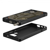 Urban Armor Gear (UAG) Samsung Galaxy S24 Ultra Cover Monarch Pro MagSafe Element Green