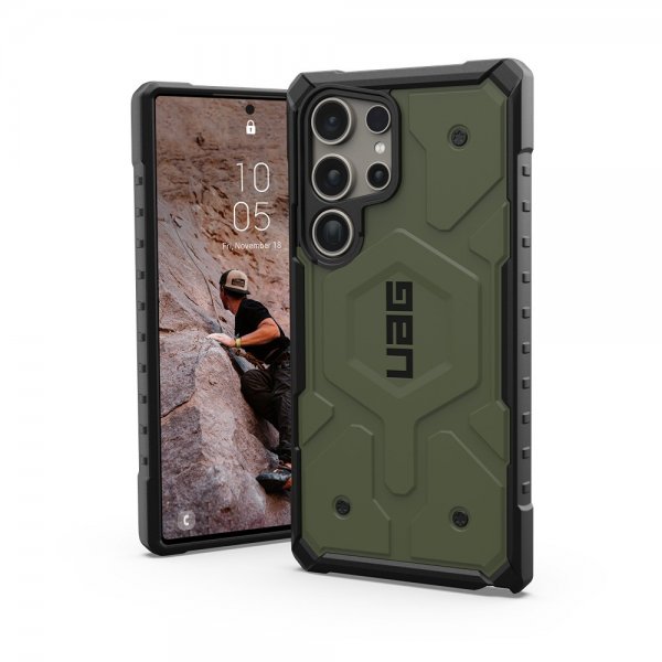 Urban Armor Gear (UAG) Samsung Galaxy S24 Ultra Cover Pathfinder MagSafe Olivengrøn