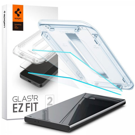 Spigen Samsung Galaxy S24 Ultra Skærmbeskyttelse GLAS.tR EZ Fit 2-pak