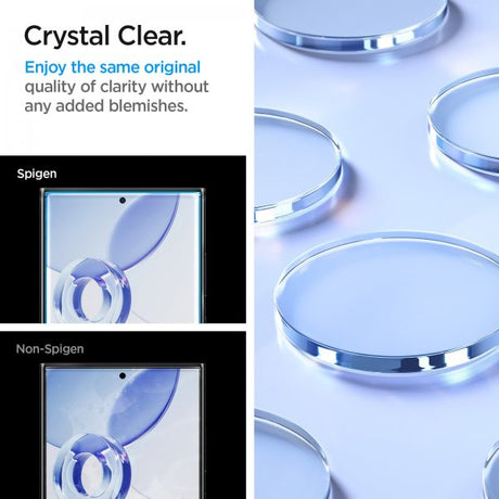 Spigen Samsung Galaxy S24 Ultra Skærmbeskyttelse GLAS.tR EZ Fit 2-pak