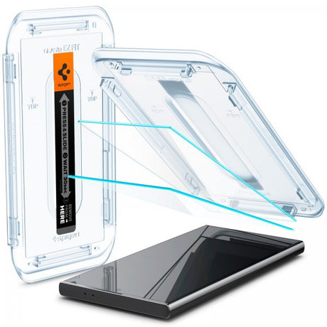 Spigen Samsung Galaxy S24 Ultra Skærmbeskyttelse GLAS.tR EZ Fit 2-pak