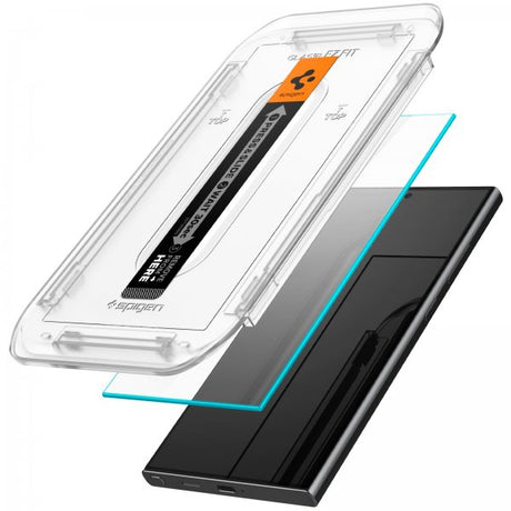 Spigen Samsung Galaxy S24 Ultra Skærmbeskyttelse GLAS.tR EZ Fit 2-pak