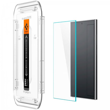 Spigen Samsung Galaxy S24 Ultra Skærmbeskyttelse GLAS.tR EZ Fit 2-pak