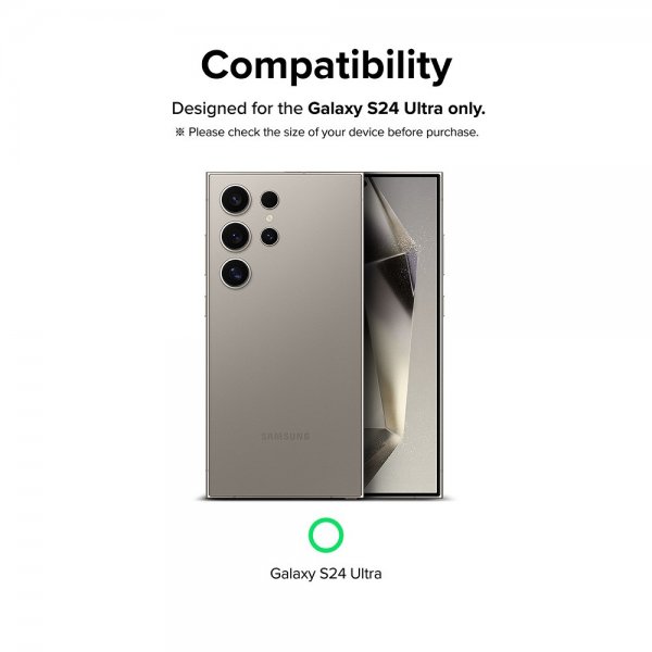 Ringke Samsung Galaxy S24 Ultra Skærmbeskyttelse Privacy Dual Easy Film