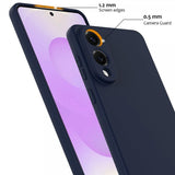 Samsung Galaxy S25 Edge Cover med Strop Silikone MagSafe Mørkeblå