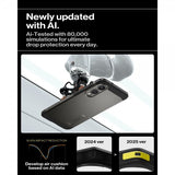 Spigen Samsung Galaxy S25 Edge Cover Tough Armor MagFit Gunmetal