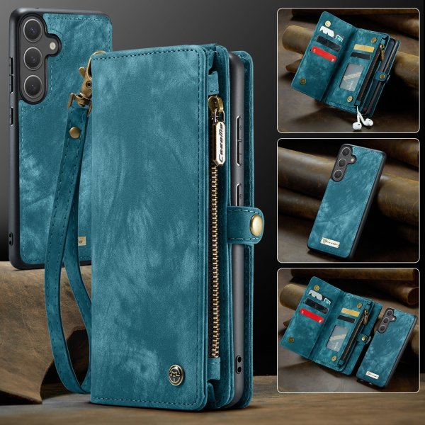 CaseMe Samsung Galaxy S25 FE Cover 008 Series Aftageligt Cover Blå