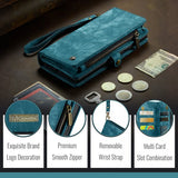 CaseMe Samsung Galaxy S25 FE Cover 008 Series Aftageligt Cover Blå
