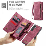 CaseMe Samsung Galaxy S25 FE Etui 008 Series Aftageligt Cover Rød