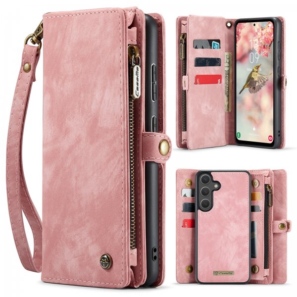 CaseMe Samsung Galaxy S25 FE Etui 008 Series Aftageligt Cover Rosa