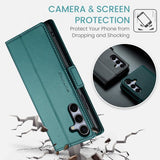 CaseMe Samsung Galaxy S25 FE Cover 023 Series Grøn