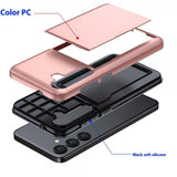 Samsung Galaxy S25 FE Cover Card Slide Mørkeblå