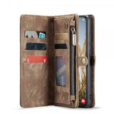 CaseMe Samsung Galaxy S25 Etui 008 Series Aftageligt Cover Brun