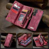 CaseMe Samsung Galaxy S25 Etui 008 Series Aftageligt Cover Rød
