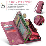CaseMe Samsung Galaxy S25 Etui 008 Series Aftageligt Cover Rød
