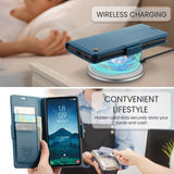 CaseMe Samsung Galaxy S24/S25 Cover 023 Series Blå