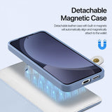 Dux Ducis Samsung Galaxy S25 Etui 2-i-1 Lawa Series MagSafe Blå