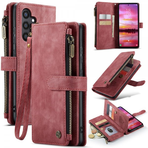CaseMe Samsung Galaxy S24/S25 Cover C30 Series Rød