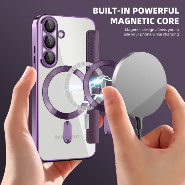 Samsung Galaxy S25 Cover MagSafe Lilla