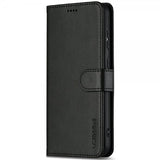 Lc.Imeeke Samsung Galaxy S25 Cover med Kortrum Kickstand Sort