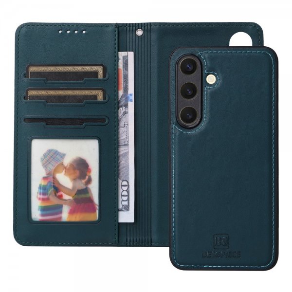 Betopnice Samsung Galaxy S25 Etui med Aftageligt Cover 005 Blå