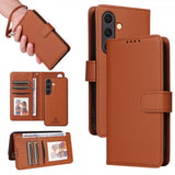 Betopnice Samsung Galaxy S25 Etui med Aftageligt Cover 005 Brun