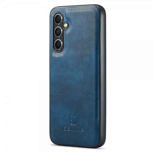 Dg.Ming Samsung Galaxy S25 Etui med Aftageligt Cover Blå