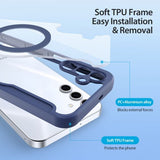 Dux Ducis Samsung Galaxy S25 Cover Skin X Pro Series MagSafe Blå