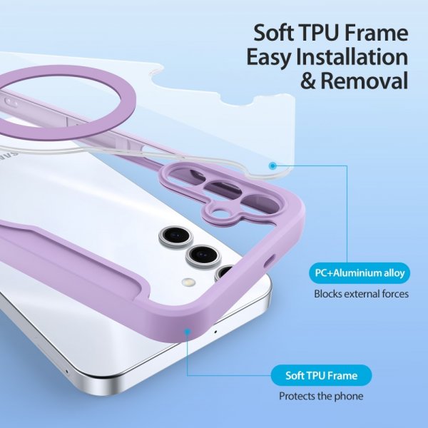 Dux Ducis Samsung Galaxy S25 Cover Skin X Pro Series MagSafe Lilla