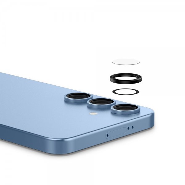 Spigen Samsung Galaxy S25 Kamerabeskyttelse GLAS.tR EZ Fit Optik Pro 2-pak