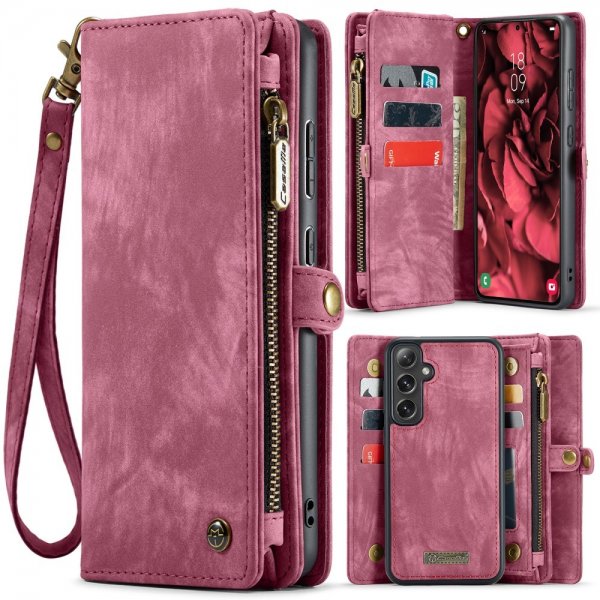 CaseMe Samsung Galaxy S25 Plus Etui 008 Series Aftageligt Cover Rød