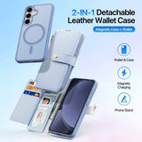 Dux Ducis Samsung Galaxy S25 Plus Etui 2-i-1 Lawa Series MagSafe Blå