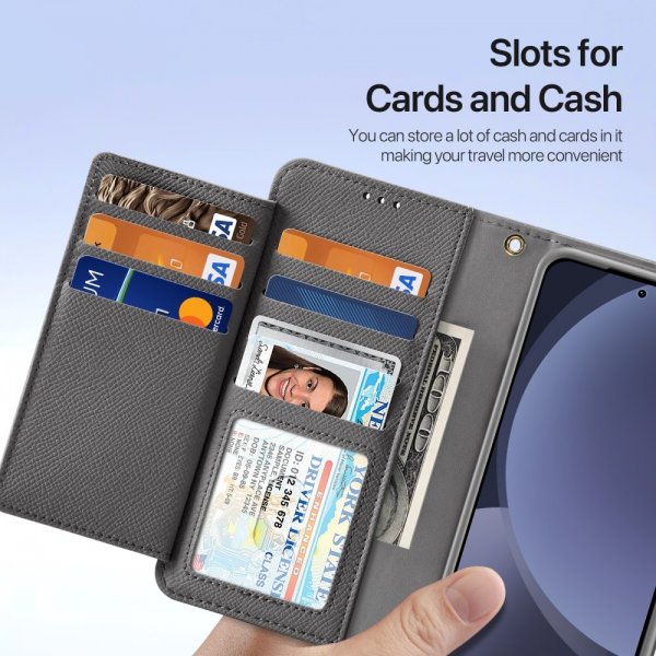 Dux Ducis Samsung Galaxy S25 Plus Etui 2-i-1 Lawa Series MagSafe Grå