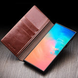 Qialino Samsung Galaxy S25 Plus Etui Ægte Læder Sort