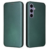 Samsung Galaxy S25 Plus Cover Kulfibertekstur Grøn